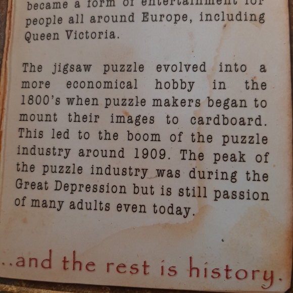 NORMAN ROCKWELL JIGSAW PUZZLE - Picture 8 of 8